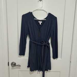 Isabel Maternity by Ingrid & Isabel Muted Blue Top